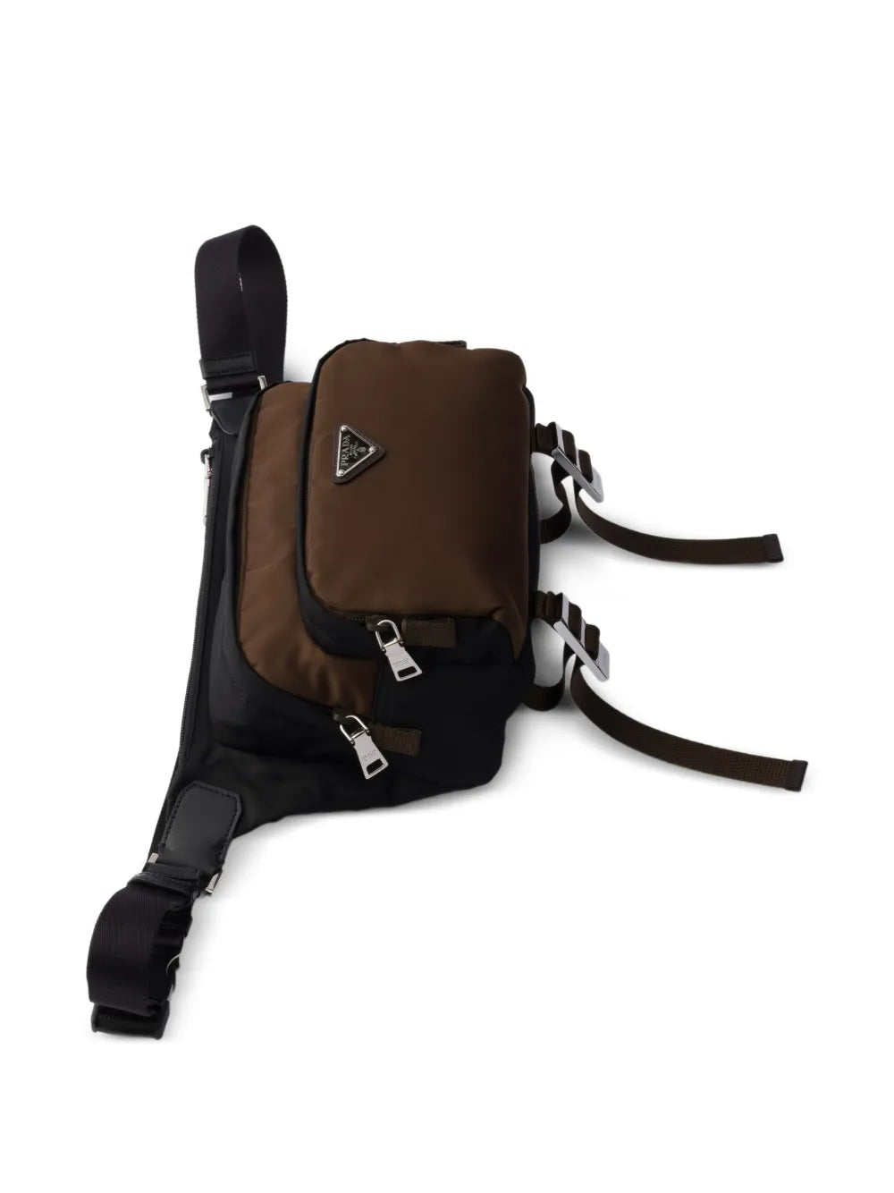 logo-plaque shoulder bag