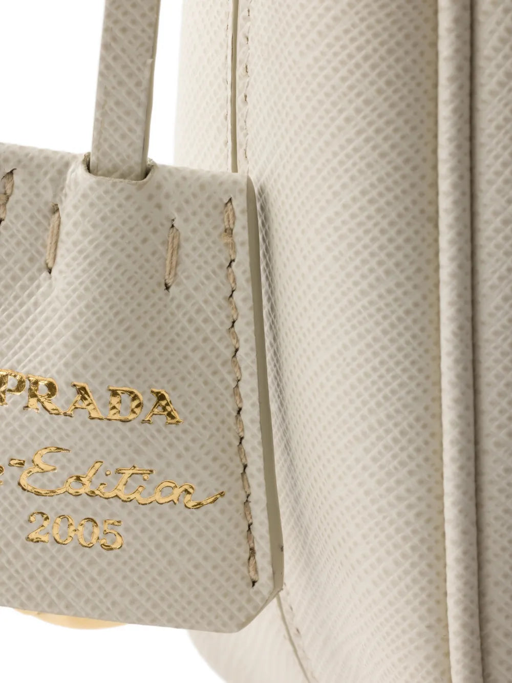 mini Re-Edition logo-plaque shoulder bag