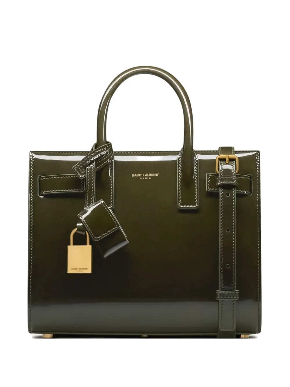 mini Sac De Jour padlock-tag tote bag