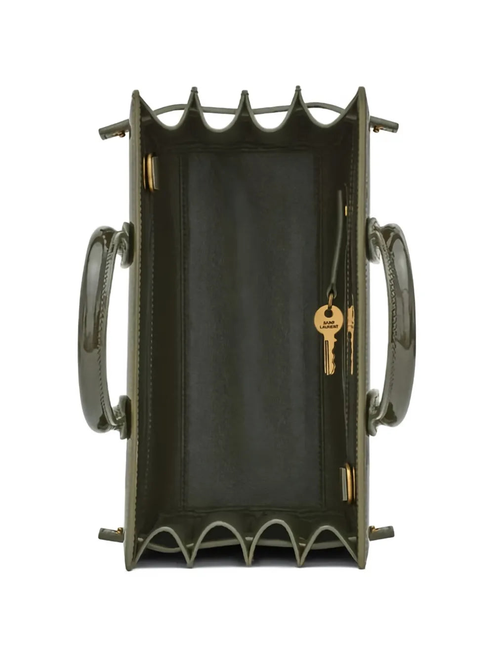 mini Sac De Jour padlock-tag tote bag