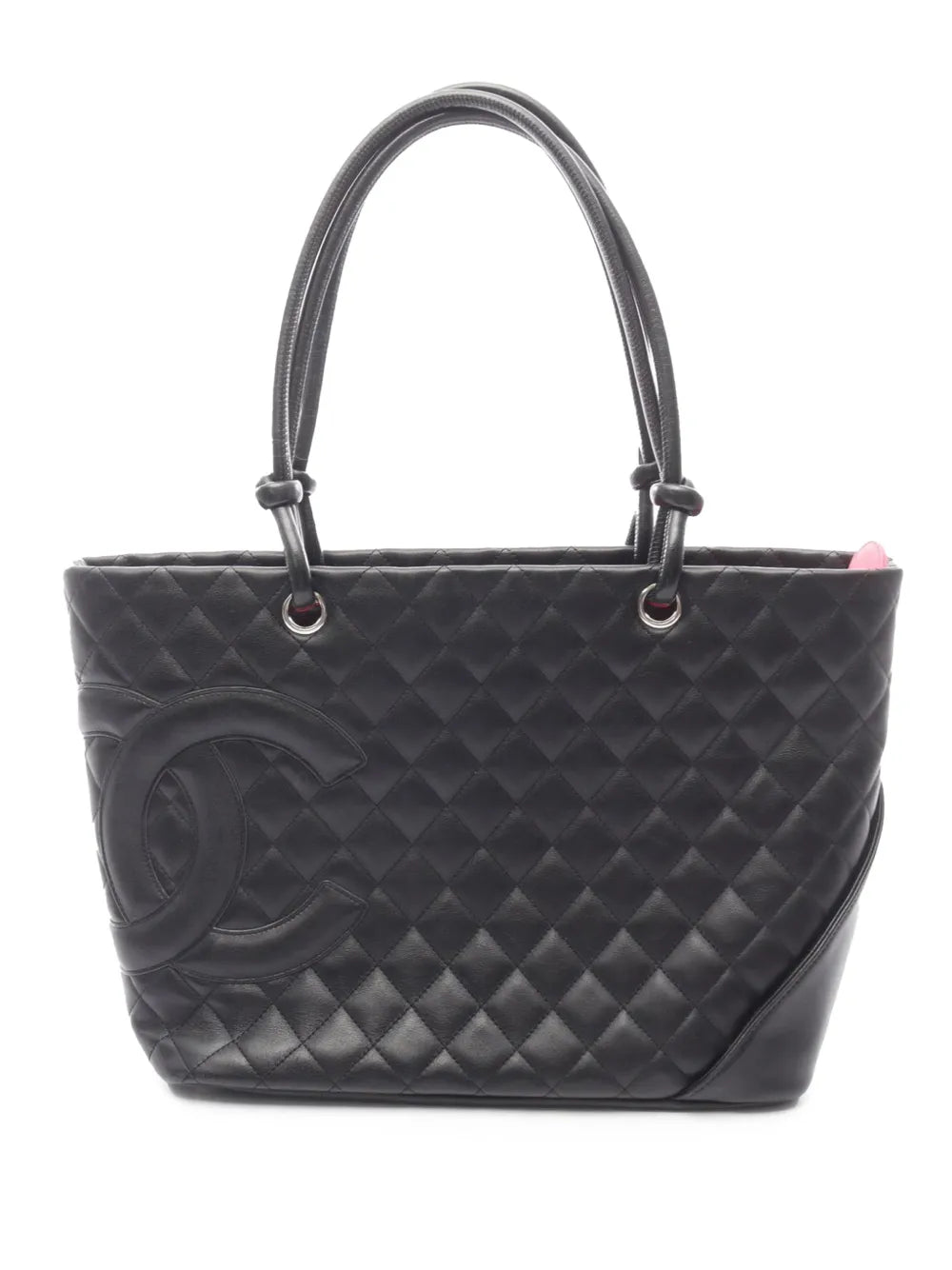 2004-2005 Large Lambskin Cambon Ligne tote bag