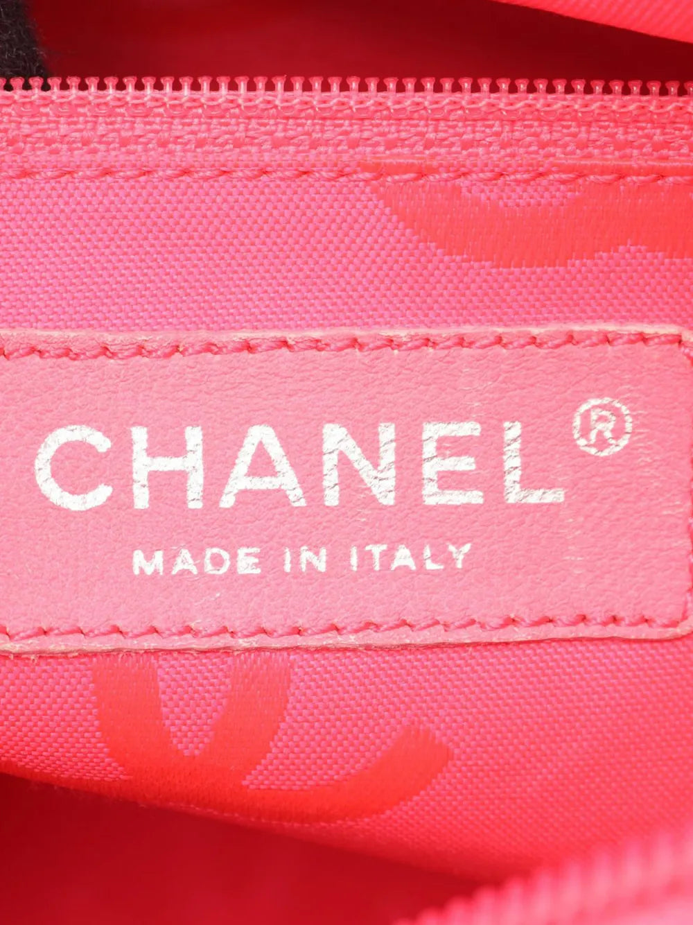 2004-2005 Large Lambskin Cambon Ligne tote bag