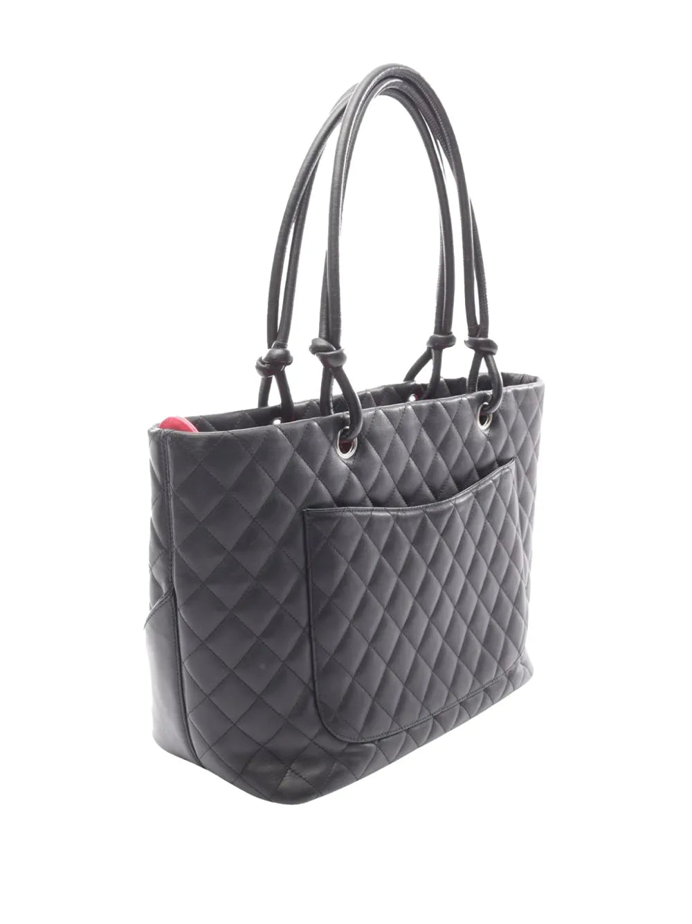 2004-2005 Large Lambskin Cambon Ligne tote bag