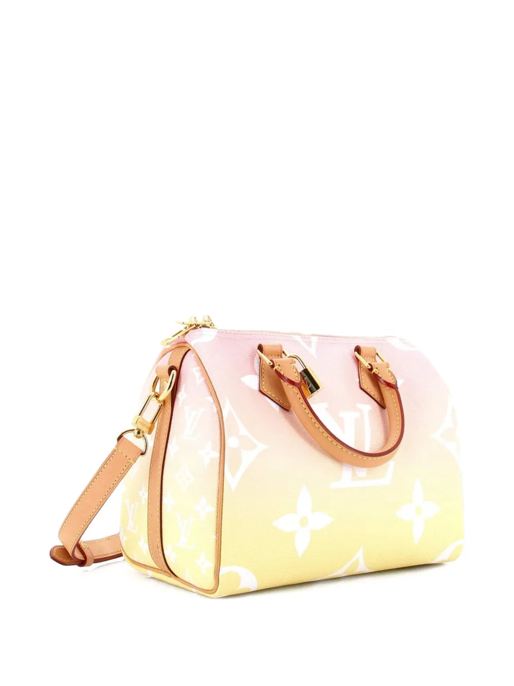 Speedy Bandouliere Bag By The Pool Monogram Giant 25 satchel