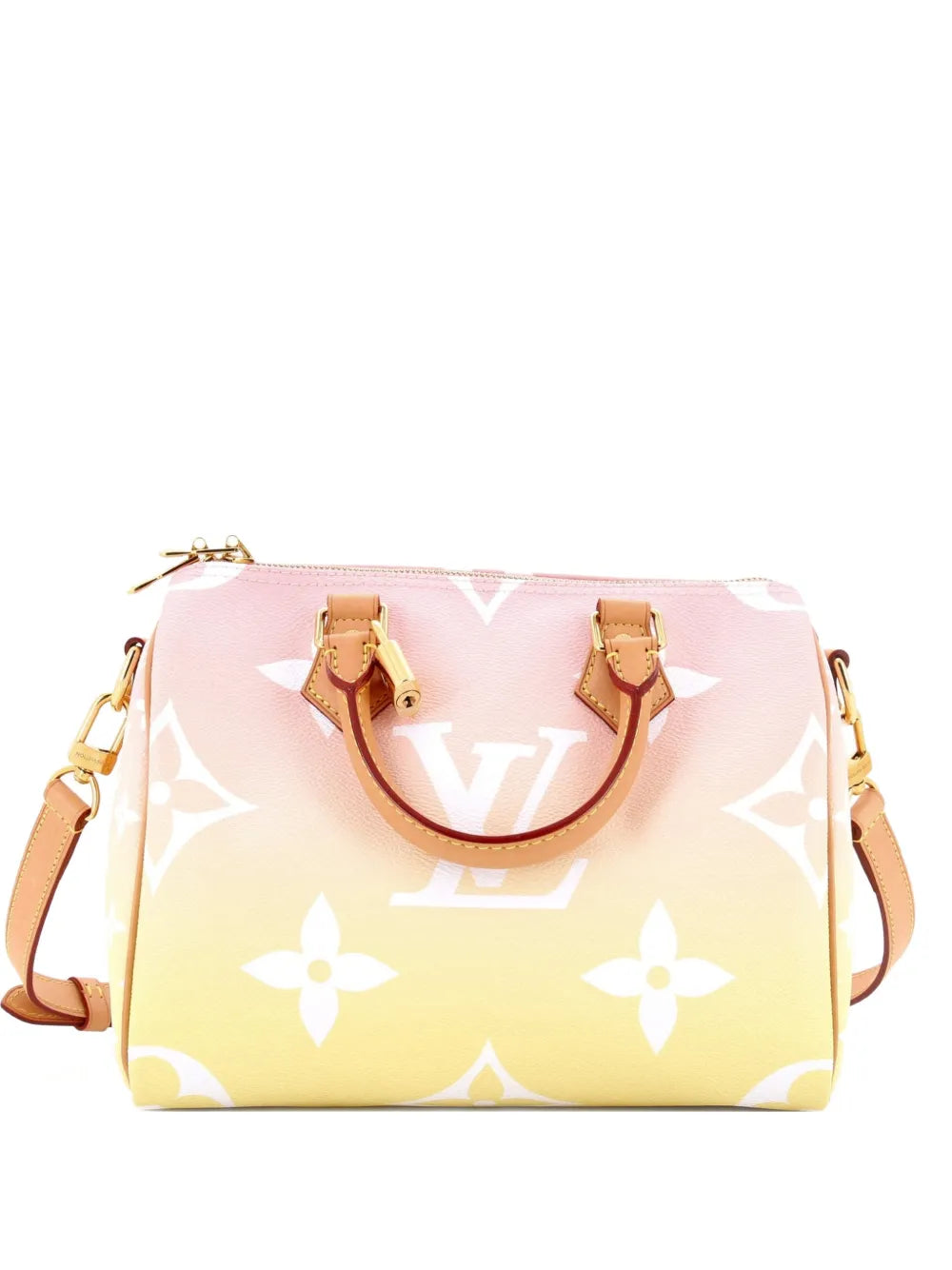 Speedy Bandouliere Bag By The Pool Monogram Giant 25 satchel