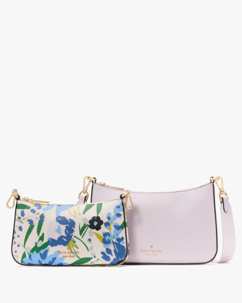 Kate Spade Duet Floral Crossbody Cream Multi