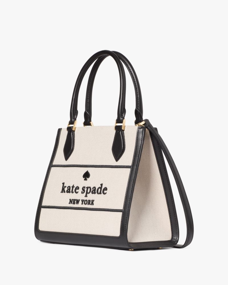 Kate Spade Ellie Canvas Small Tote Black Multi