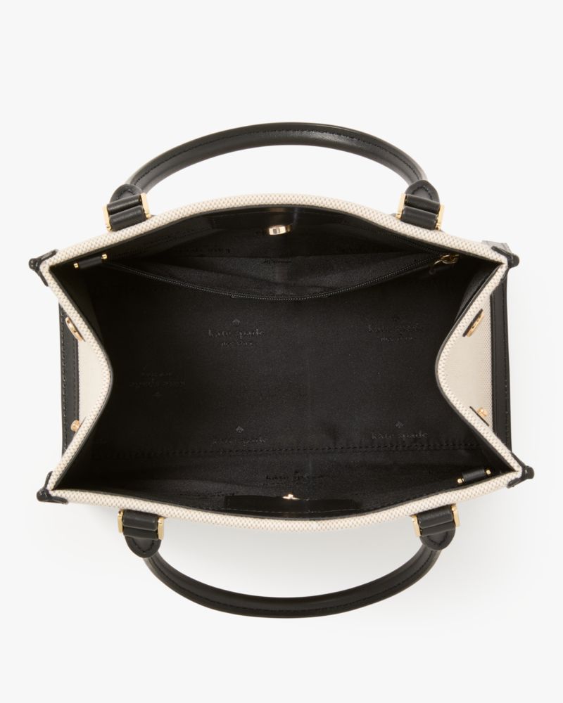 Kate Spade Ellie Canvas Small Tote Black Multi