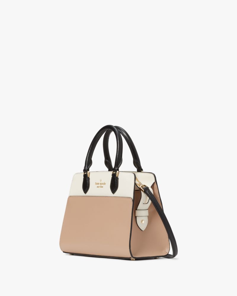 Kate Spade Madison Small Satchel Toasted Hazelnut Multi