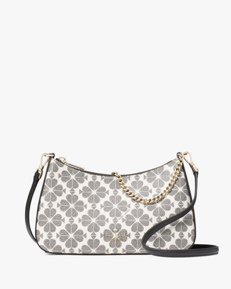 Kate Spade Signature Spade Flower Medium Convertible Crossbody Black Multi
