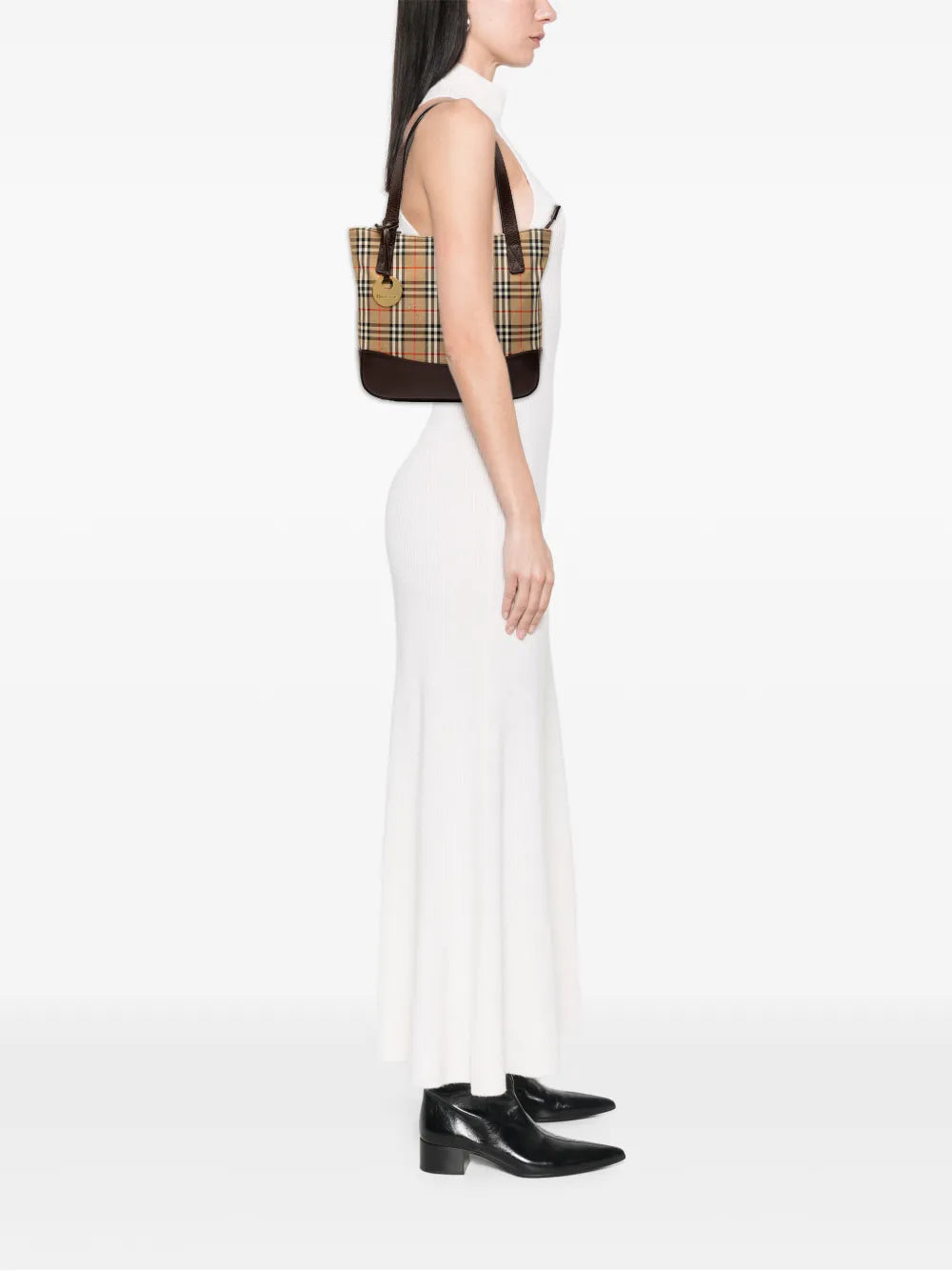20th Century Haymarket Check Canvas tote bag