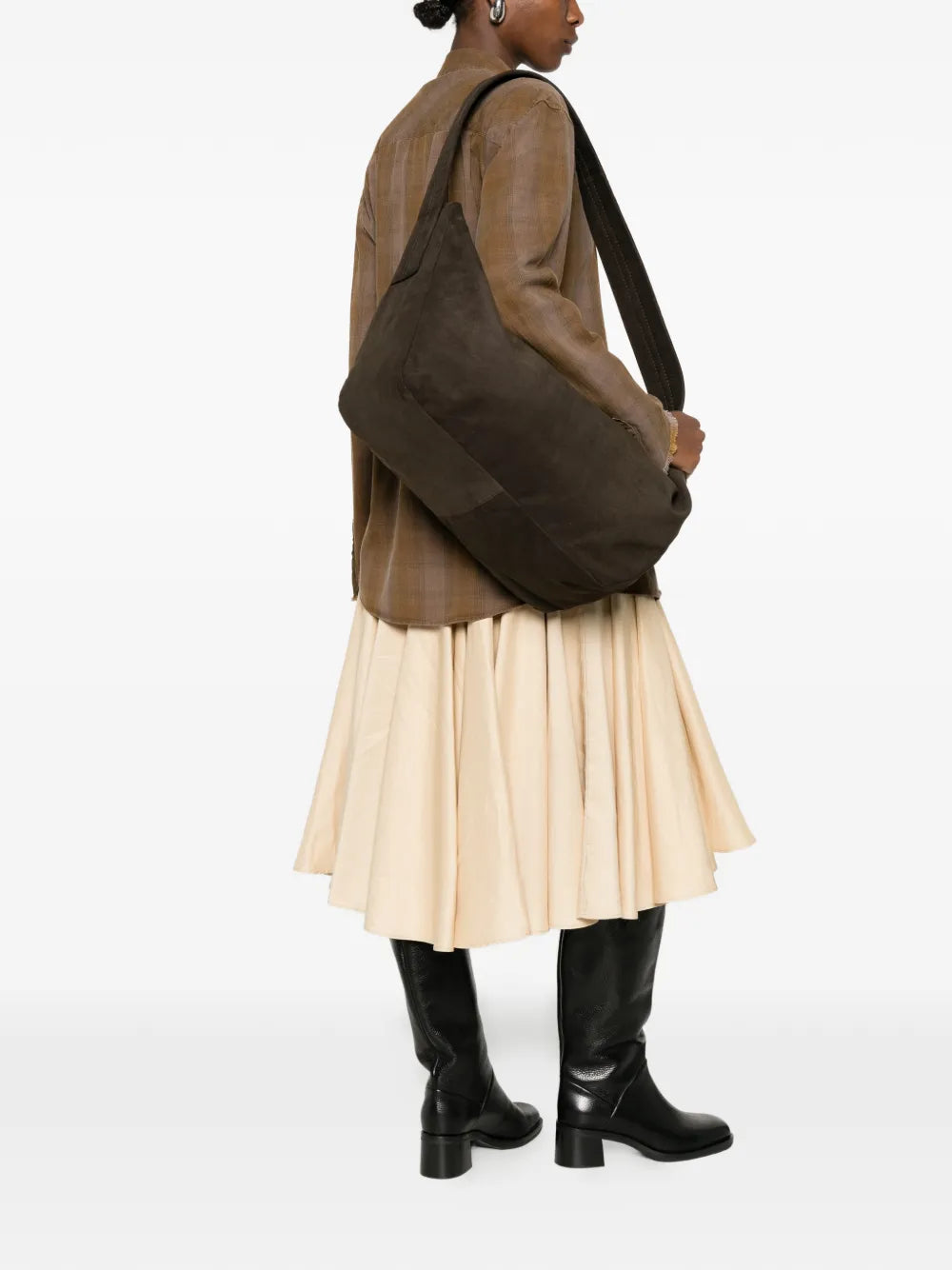 zip shoulder bag
