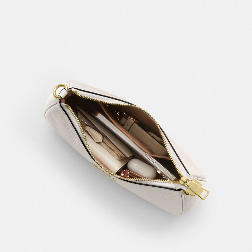 Coach Teri Shoulder Bag Gold Chalk