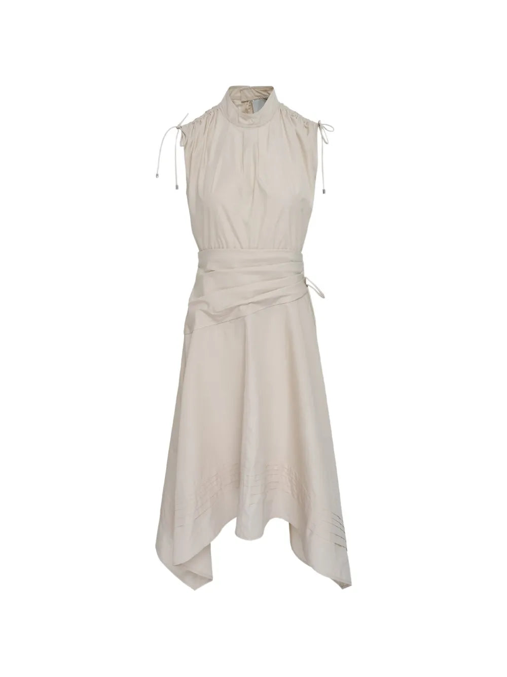 ruched mini dress