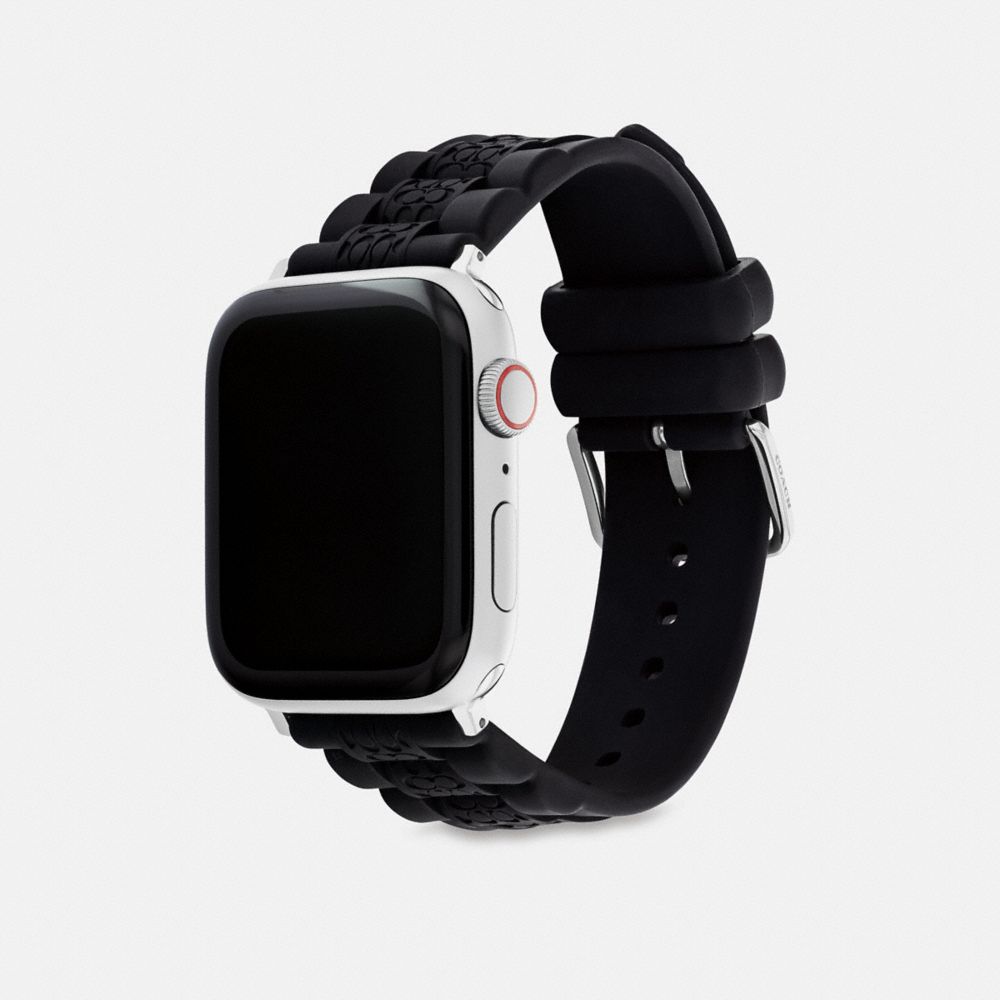 Coach Apple Watch® Strap, 42 Mm And 44 Mm Black