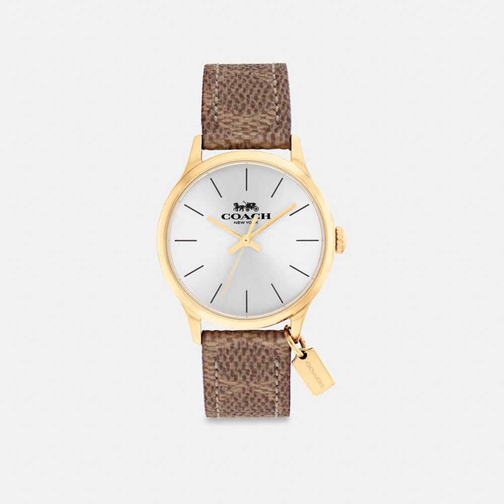 Coach Ruby Watch, Khaki - 32 mm