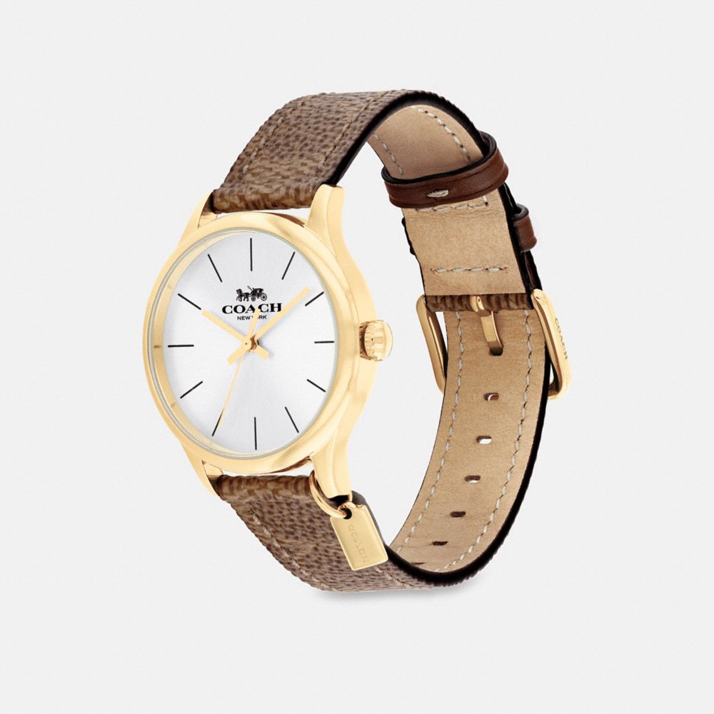 Coach Ruby Watch, Khaki - 32 mm
