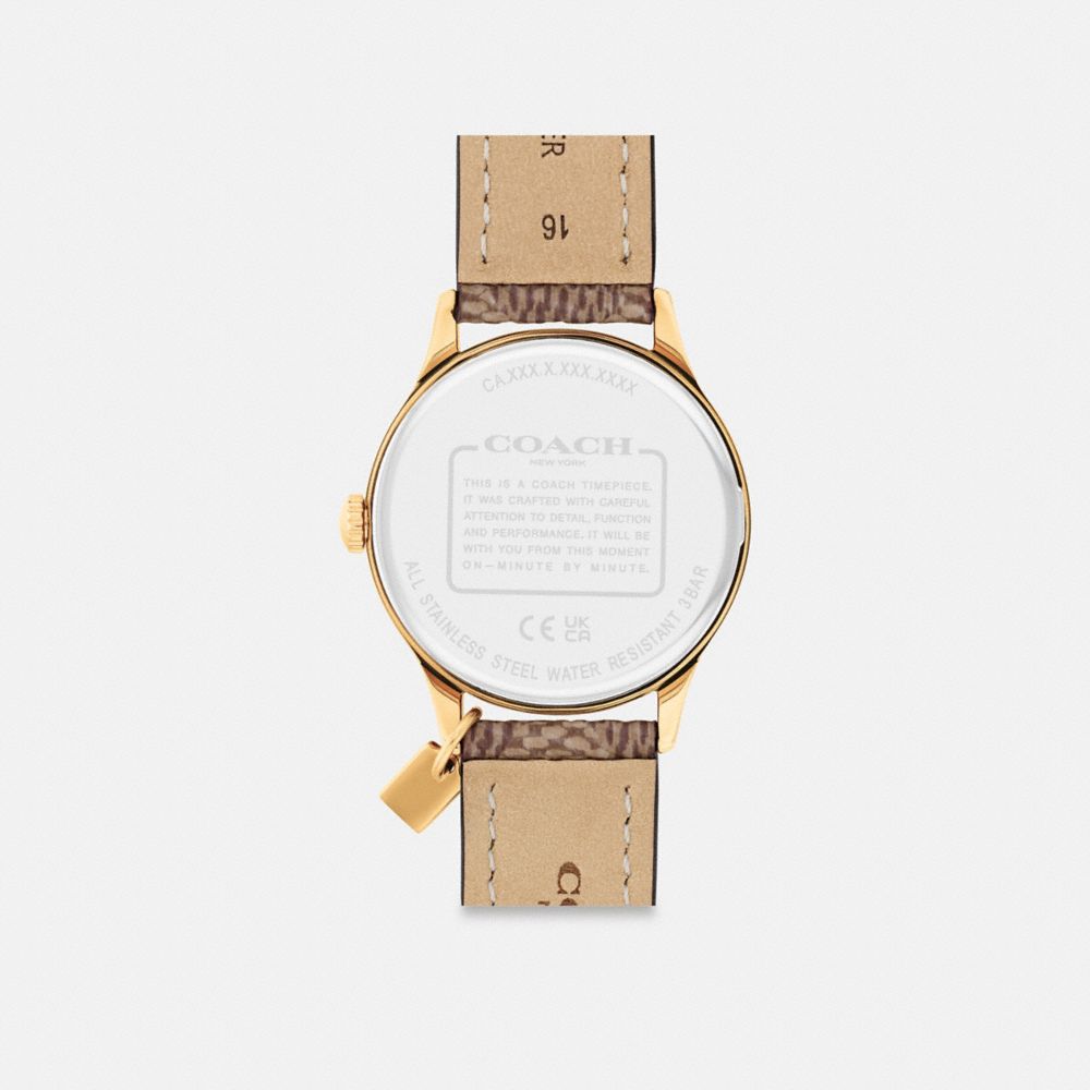 Coach Ruby Watch, Khaki - 32 mm