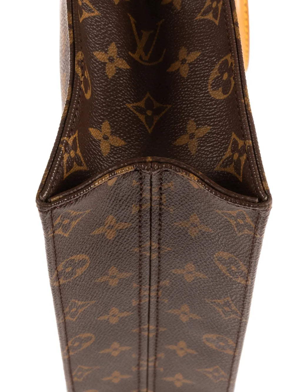 monogram-pattern tote bag