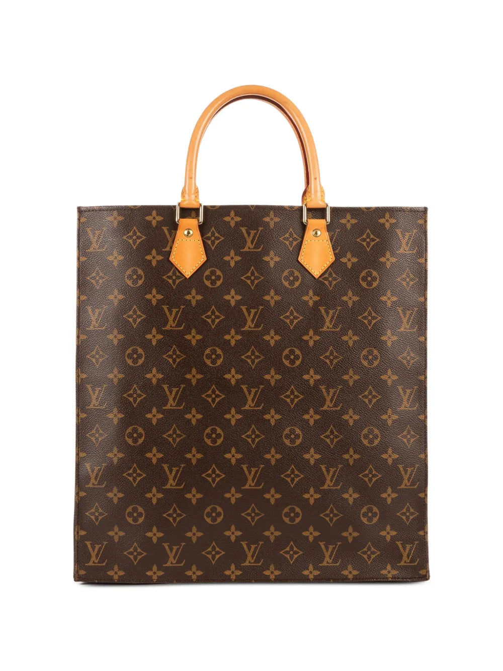 monogram-pattern tote bag