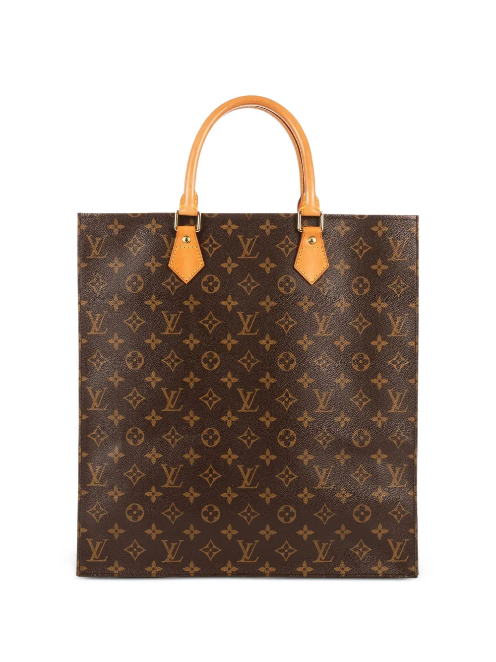 monogram-pattern tote bag