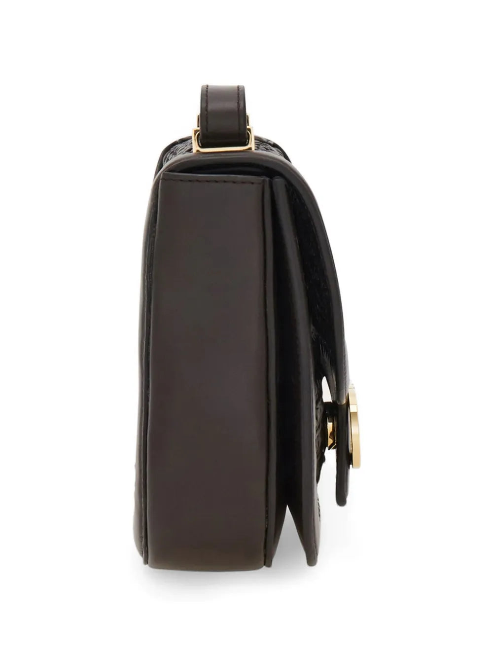 extra small Double Gancini North-South crossbody bag