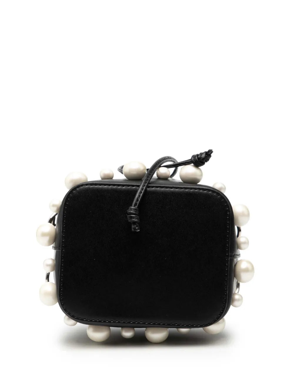 2010-2026 Mini Leather Pearl Mon Tresor Bucket Bag satchel
