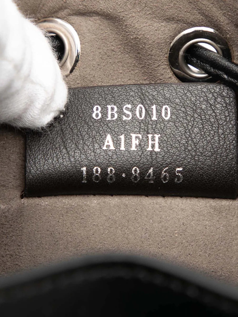 2010-2026 Mini Leather Pearl Mon Tresor Bucket Bag satchel