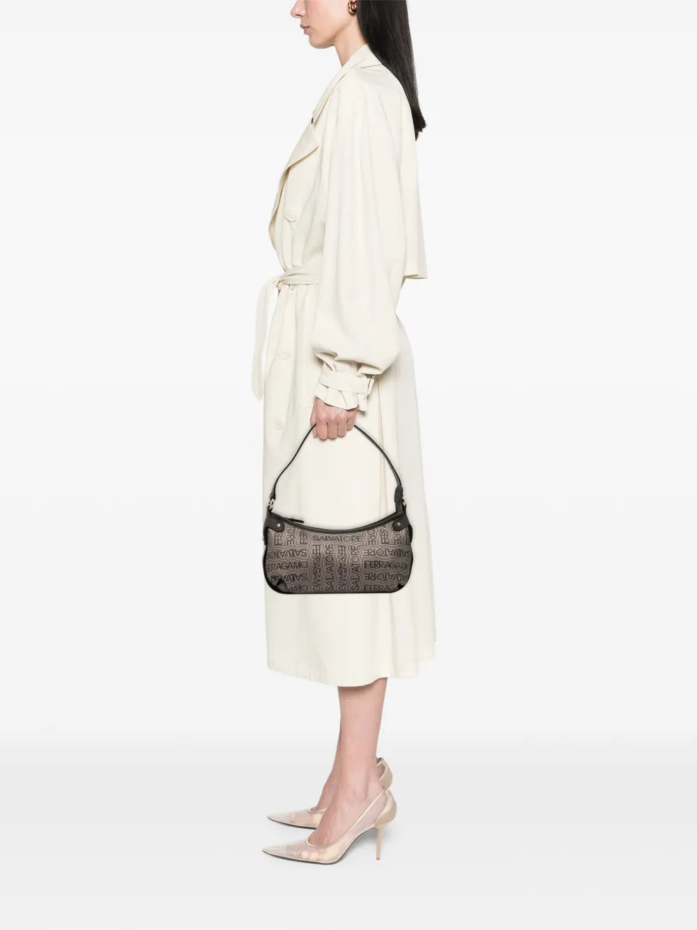 2010-2025 Embroidered Polyester shoulder bag