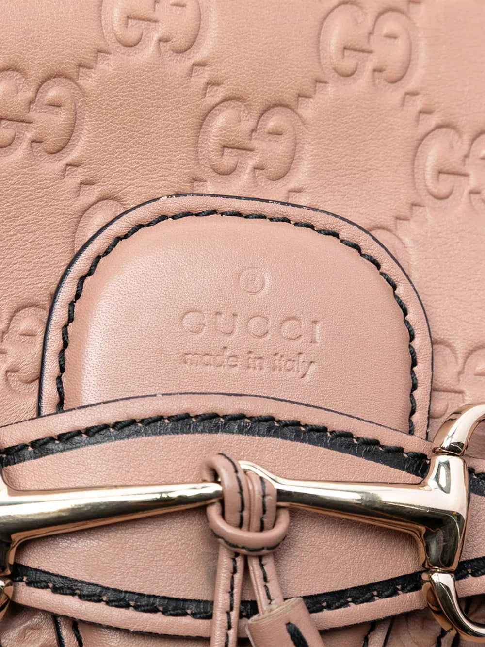 2016-2025 Large Guccissima Emily shoulder bag