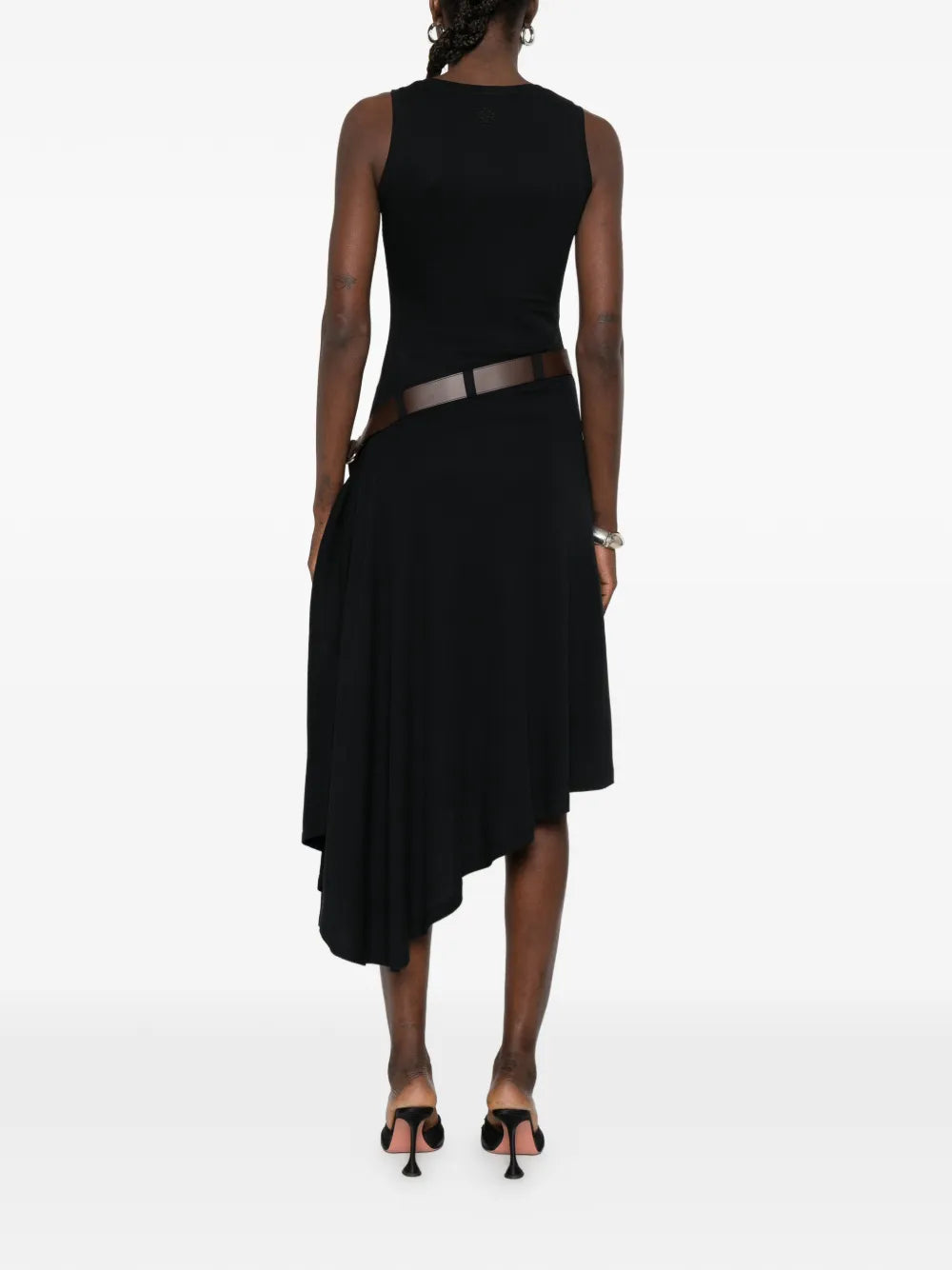 Tank sleeveless midi dress