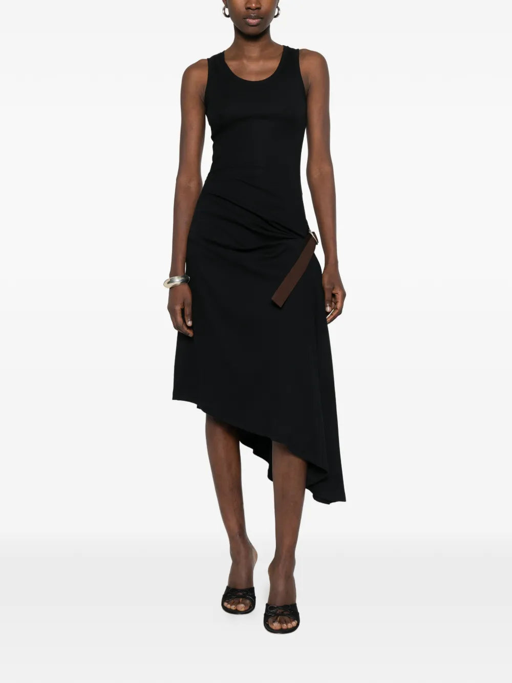 Tank sleeveless midi dress