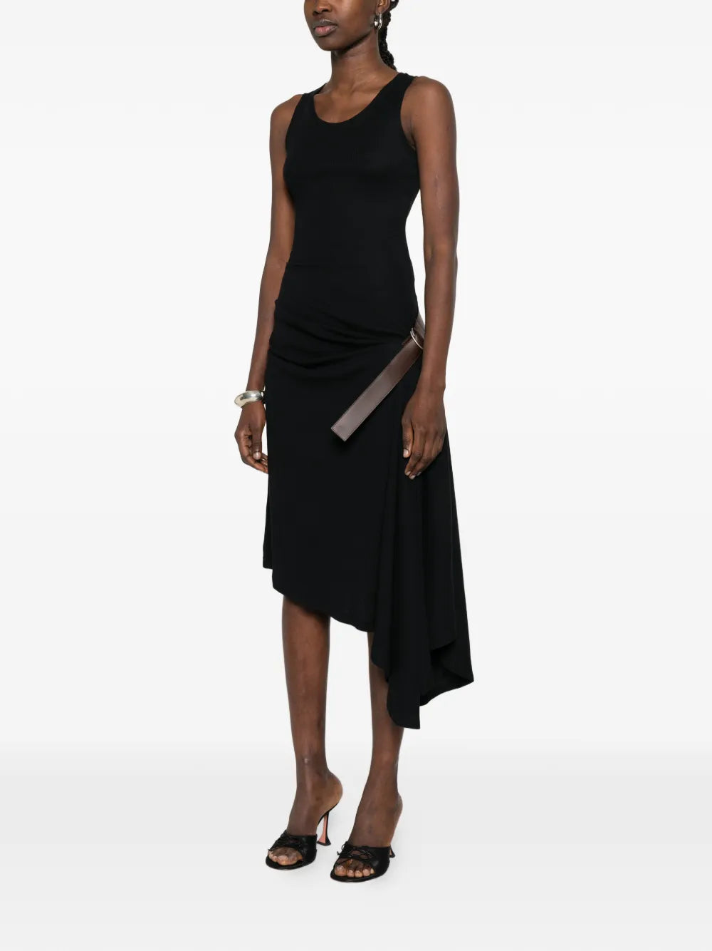 Tank sleeveless midi dress