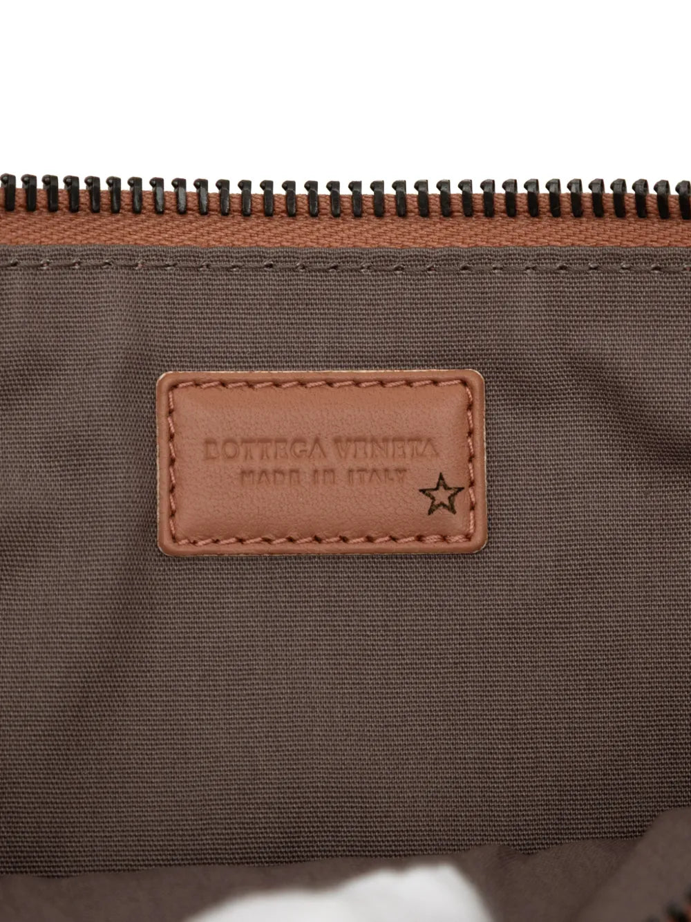 2012-2025 Nappa Intrecciato Zip Wristlet Pouch clutch bag