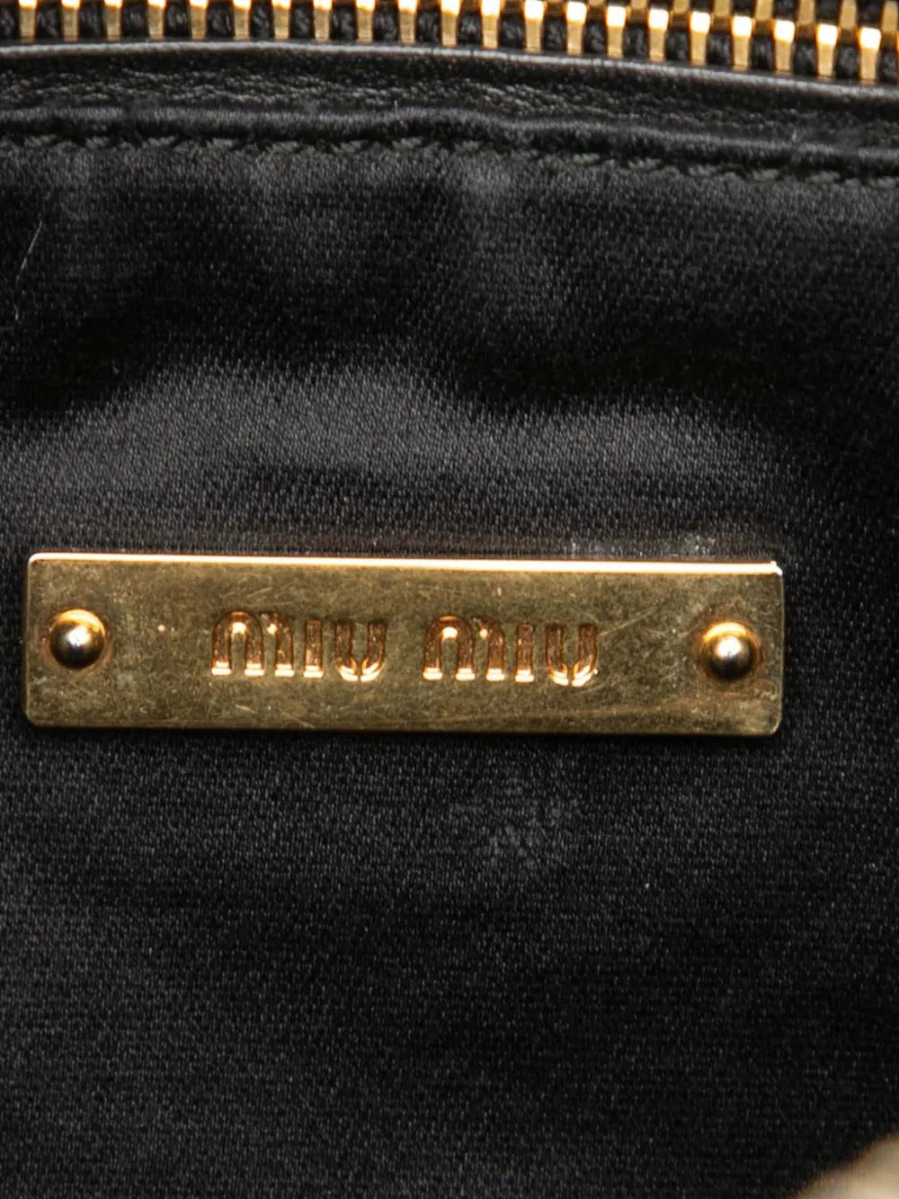 2010-2025 Studded Leather Zip clutch bag