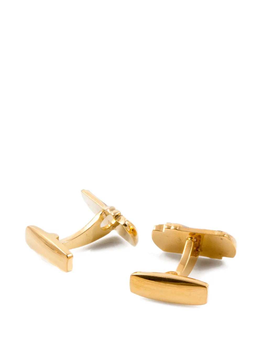 1990s rectangular-shape cuff-links