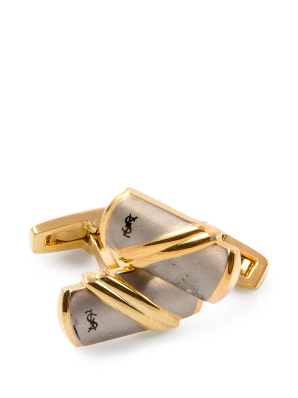 1990s rectangular-shape cuff-links