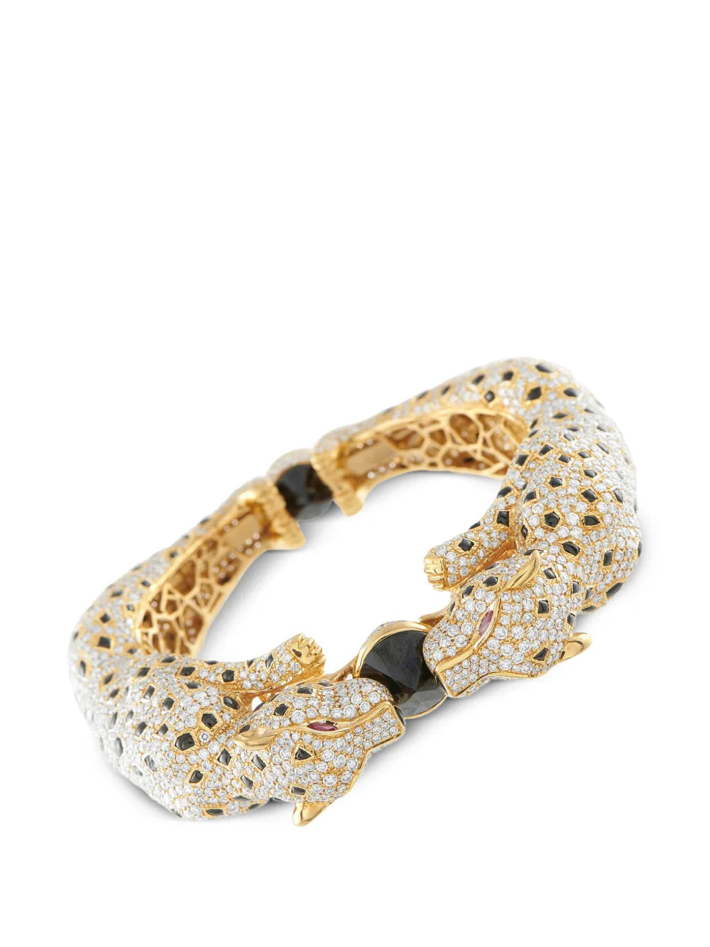panther-embellishmed diamond ring