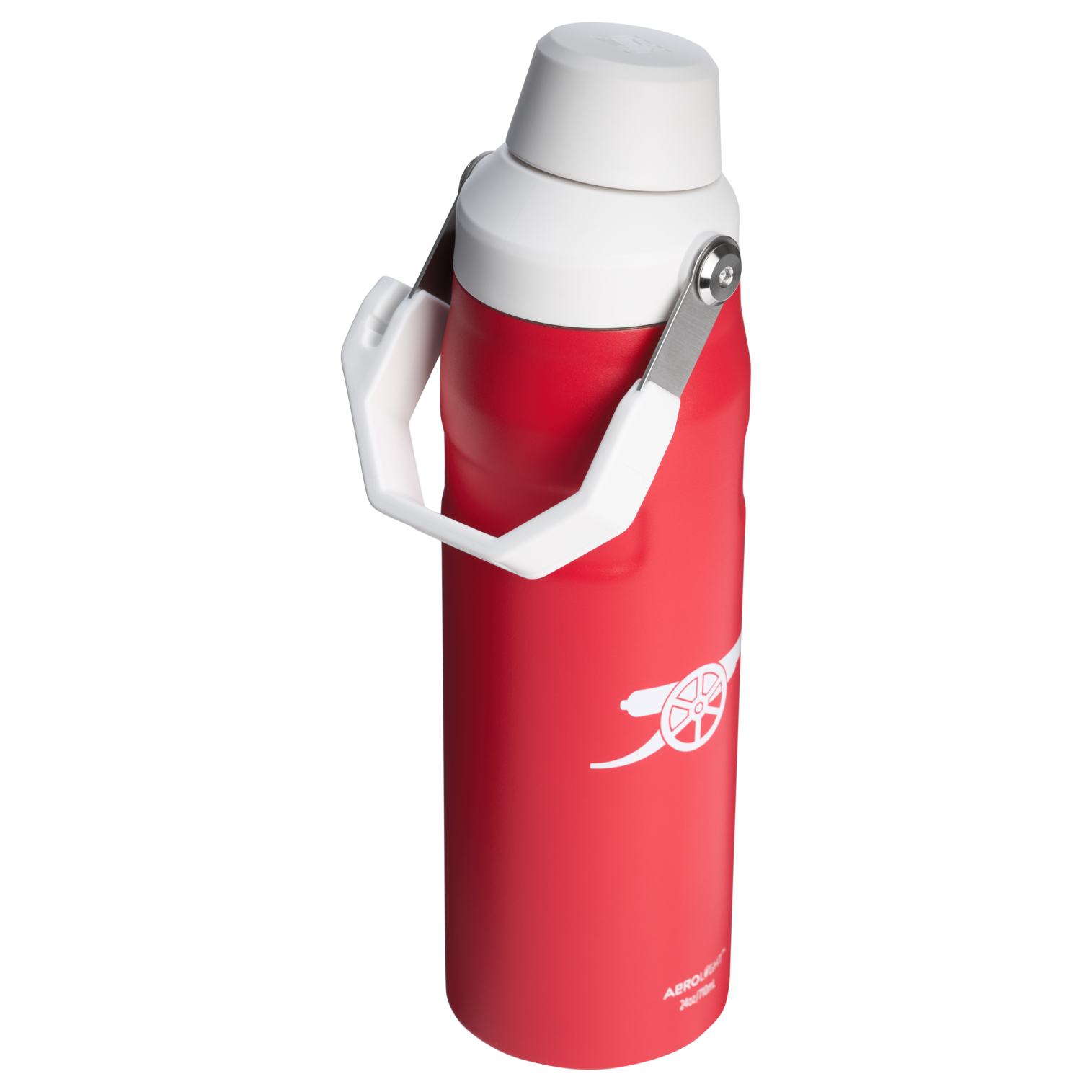 Stanley 1913 x Arsenal IceFlow Bottle Fast Flow | 24 OZ Arsenal DNA Red