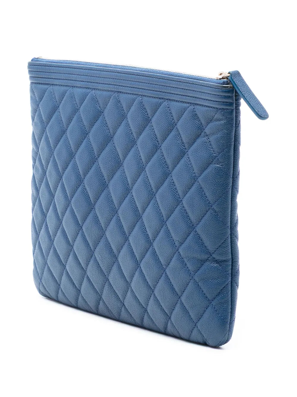 2016-2017 Medium Quilted Caviar Boy O Case clutch bag