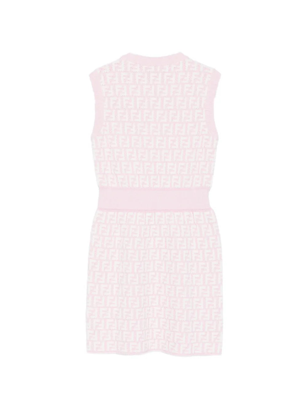 FF-motif sleeveless dress