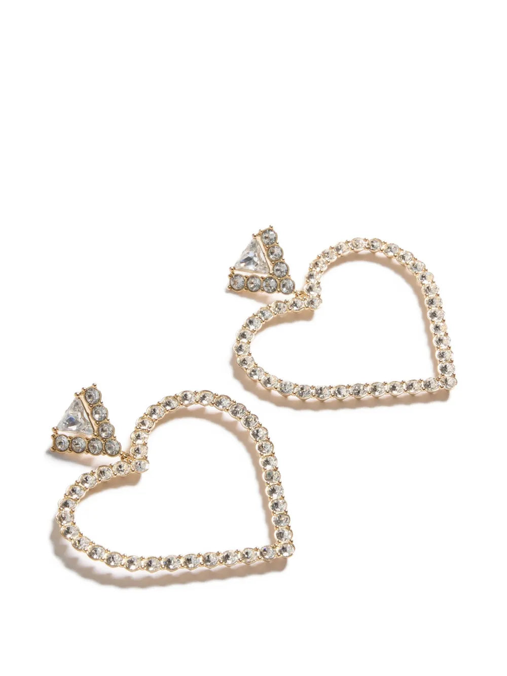 Coeur Royal earrings in metal and Swarovski® crystals