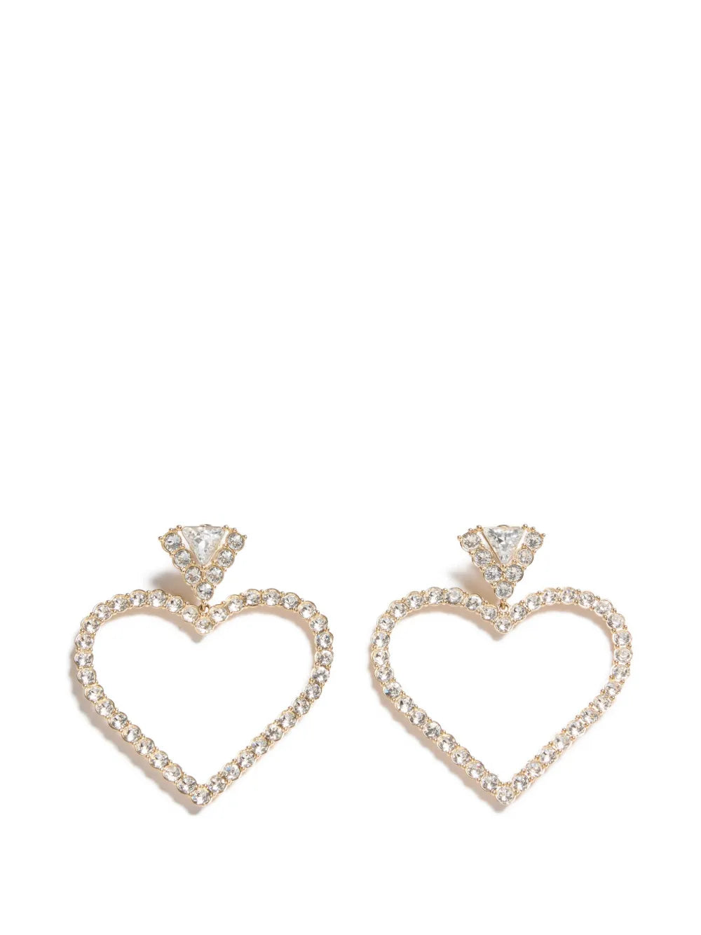 Coeur Royal earrings in metal and Swarovski® crystals
