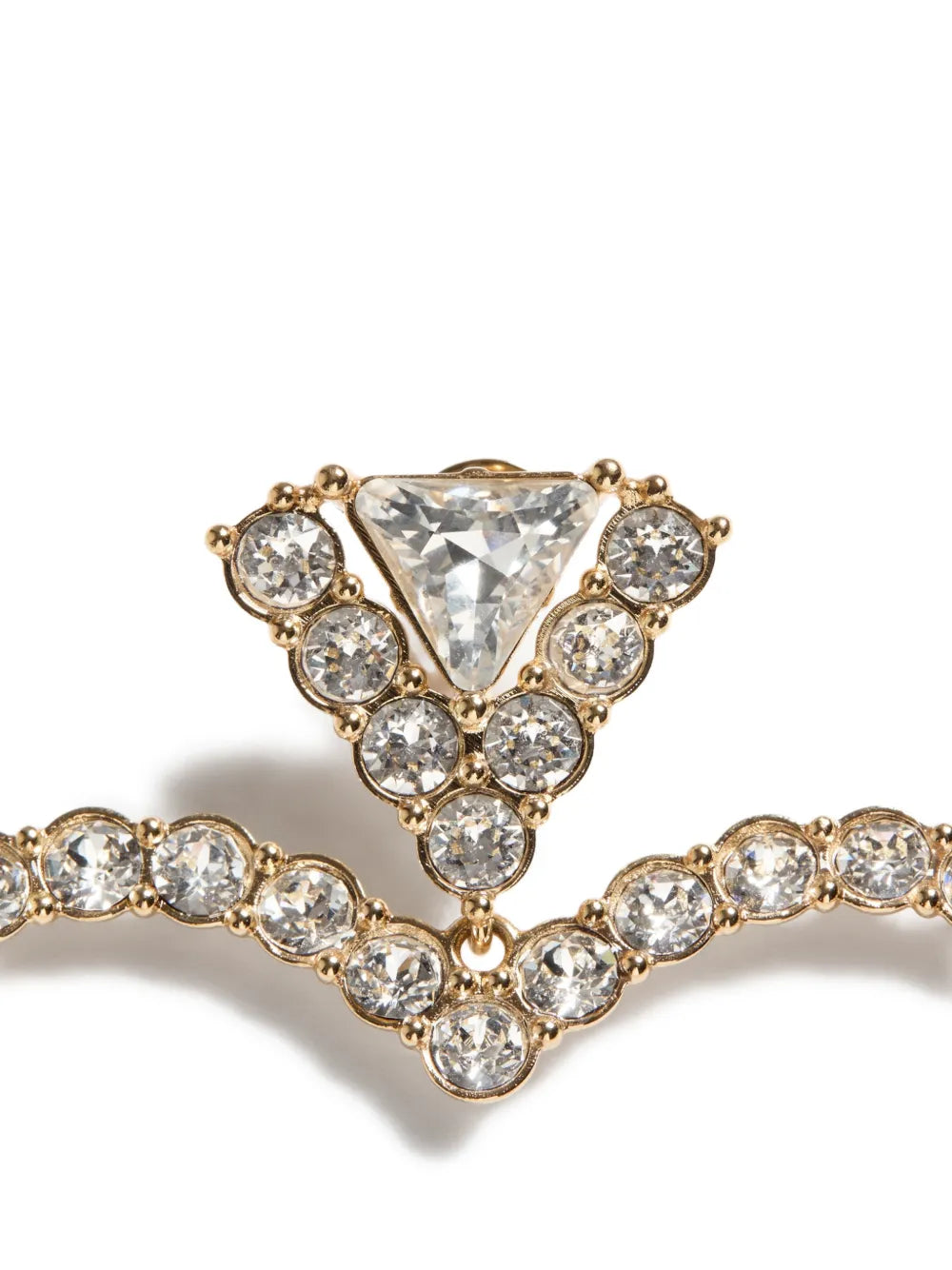 Coeur Royal earrings in metal and Swarovski® crystals