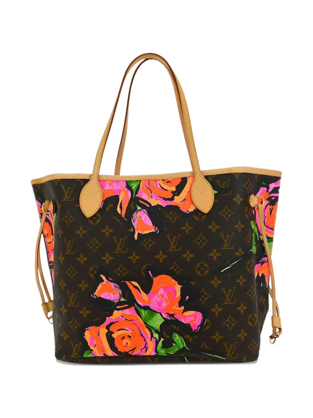 2008 MM Rose Neverfull monogram tote bag
