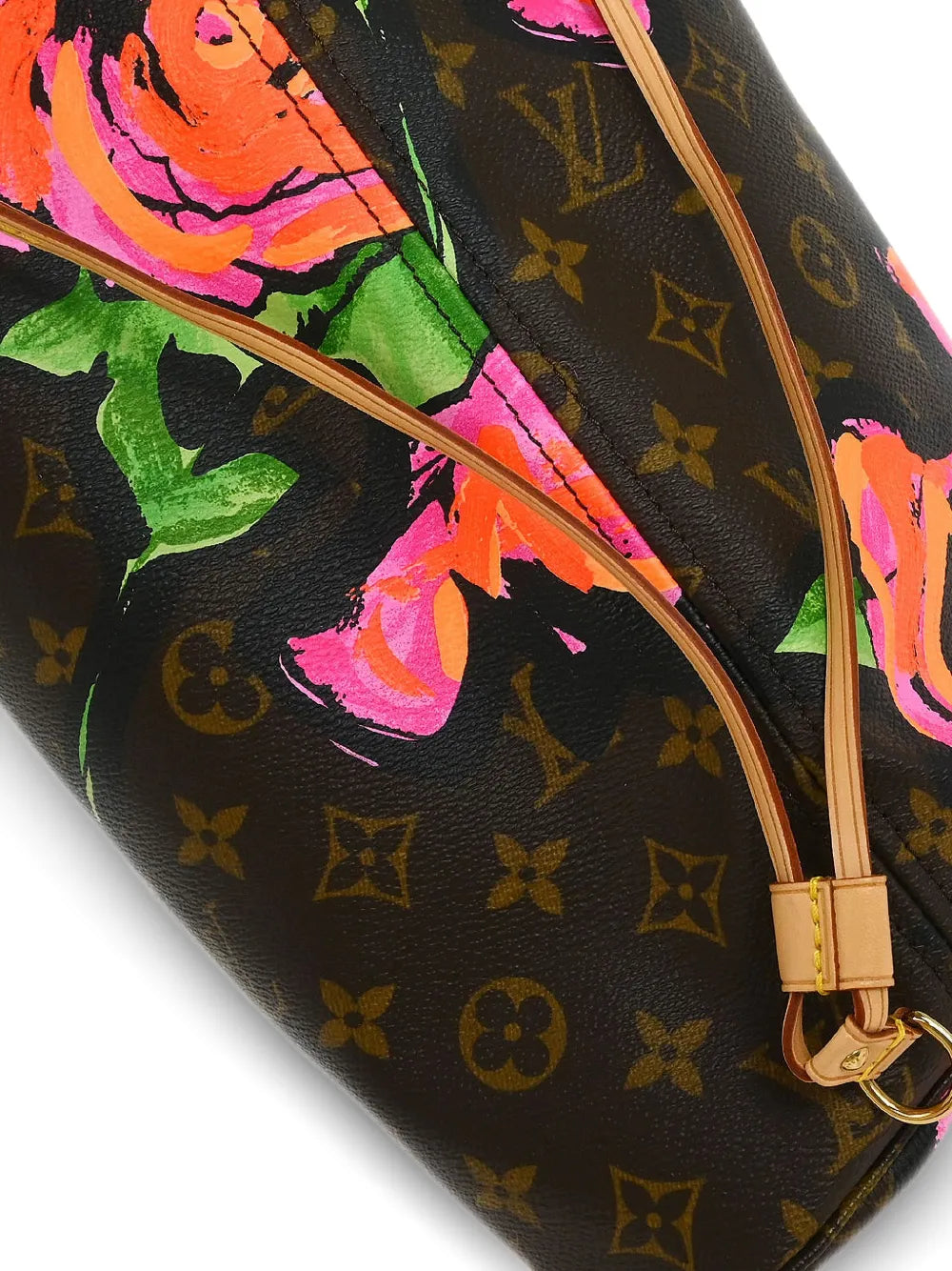 2008 MM Rose Neverfull monogram tote bag