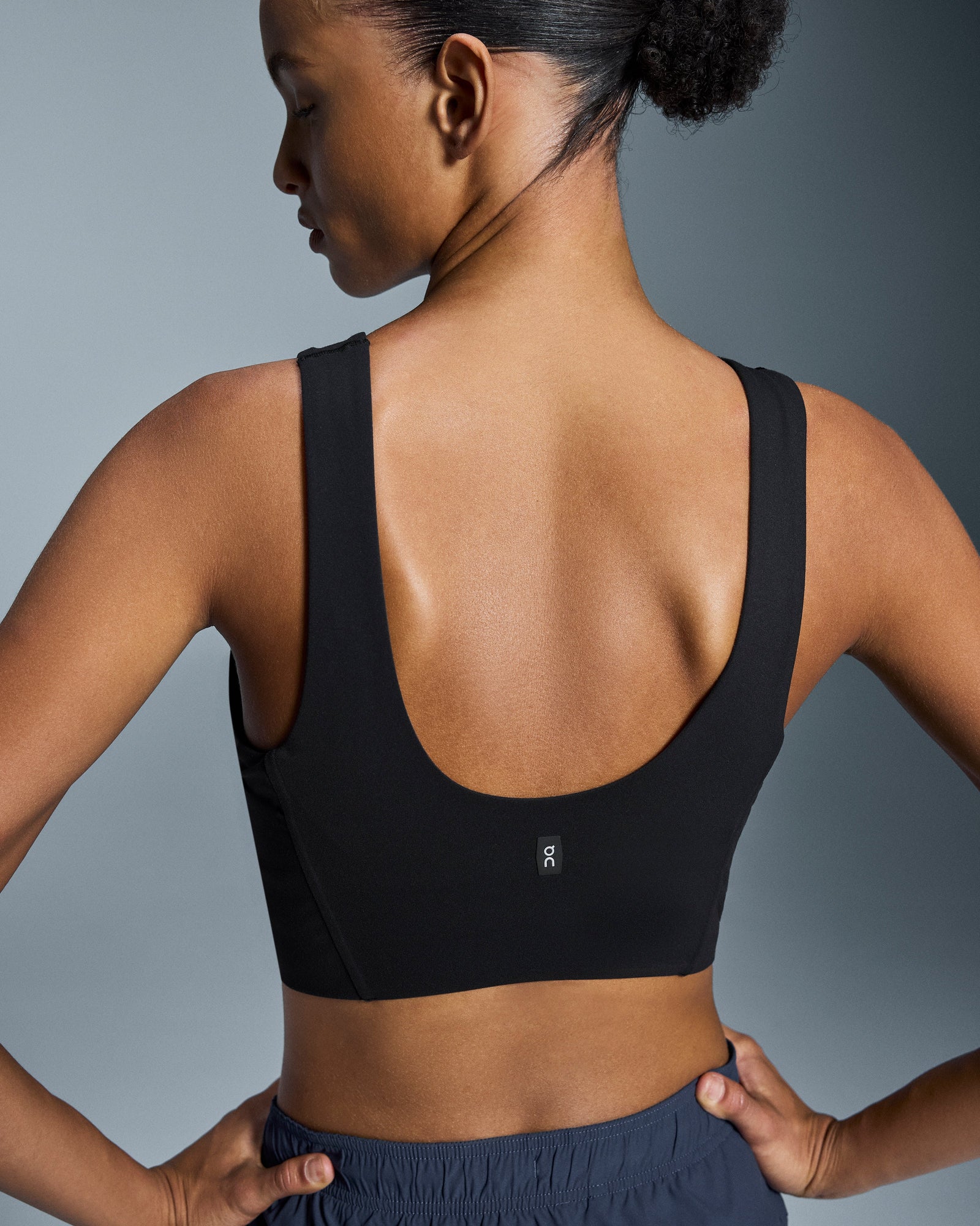 On Core 2-In-1 Crop Black (Women'S) (Women's)