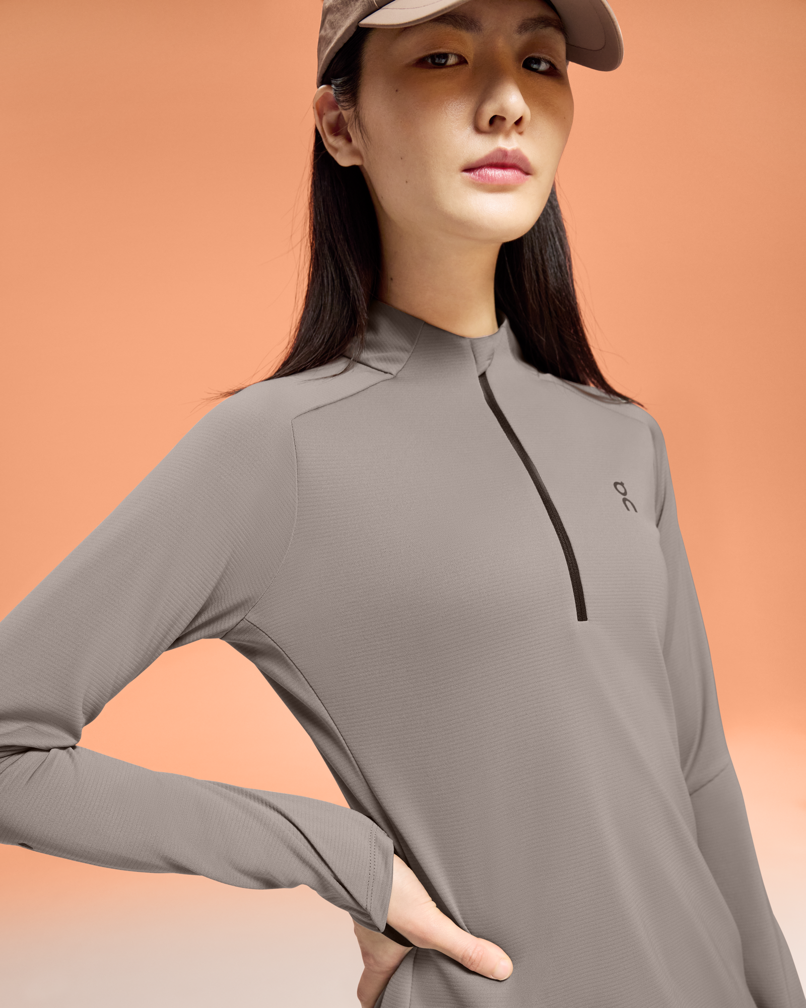 On Climate Shirt Cinder (Women'S) (Women's)