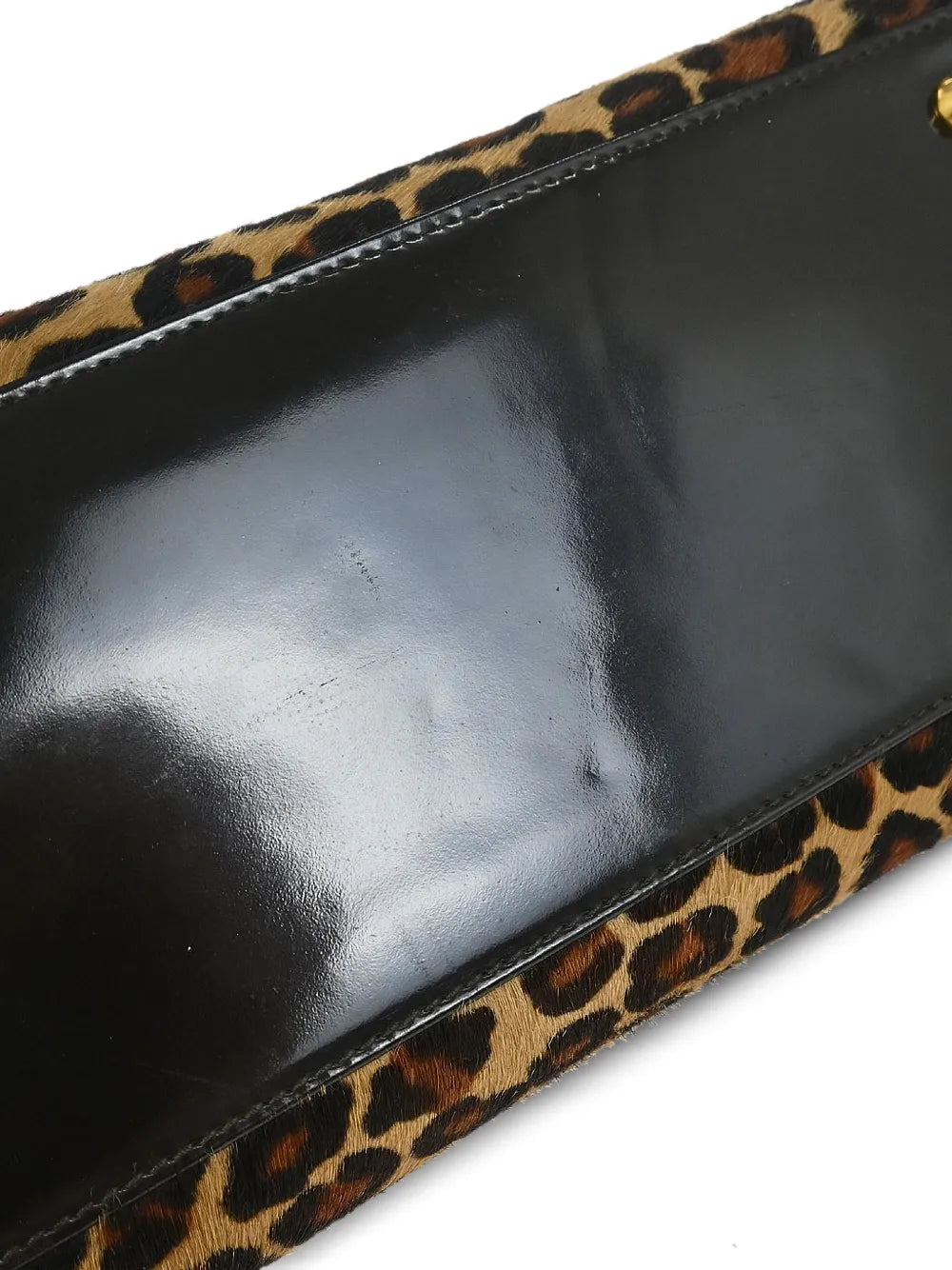 1997 Lady Dior leopard-pattern tote bag