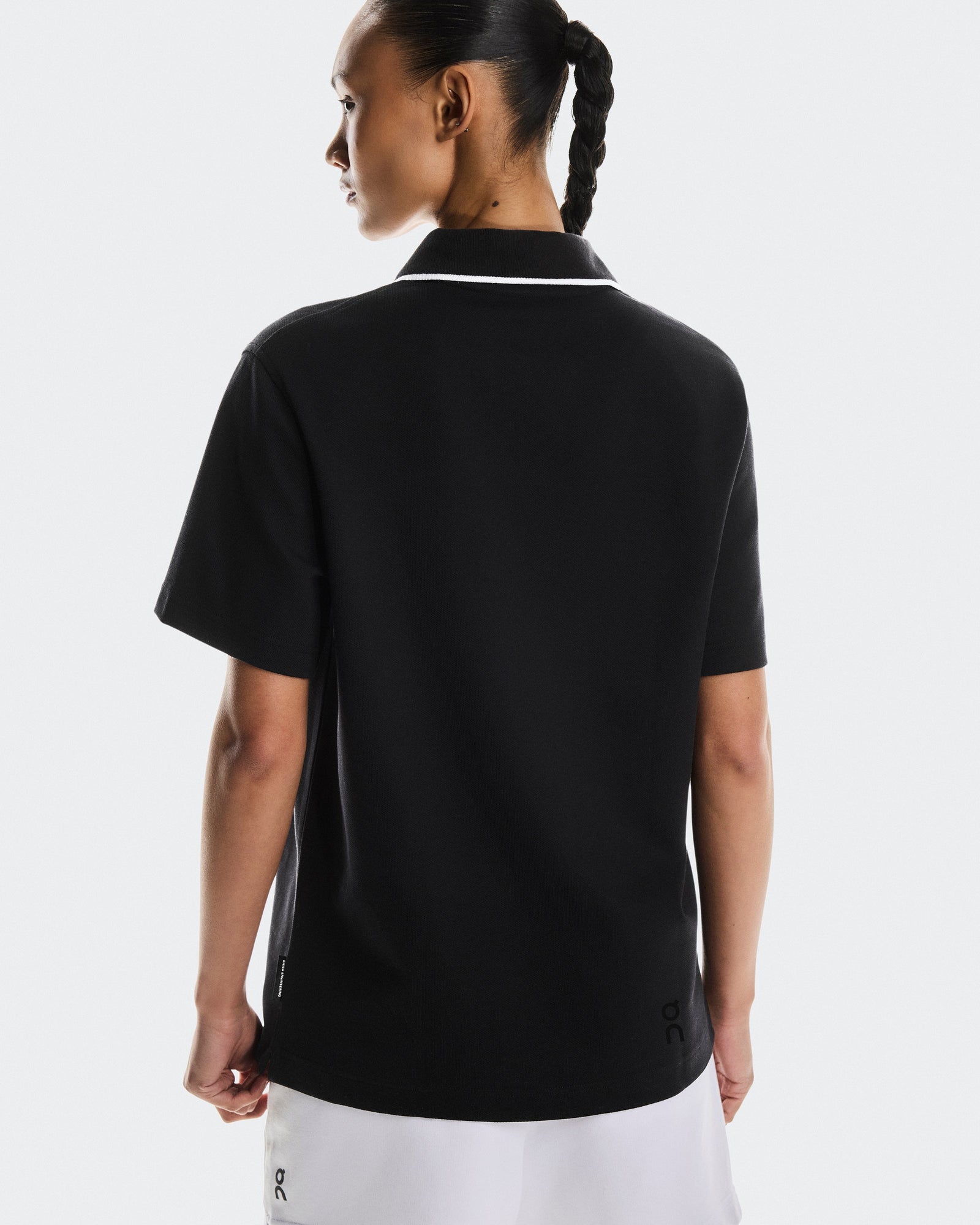 On Courtside Polo Black (Women'S) (Women's)